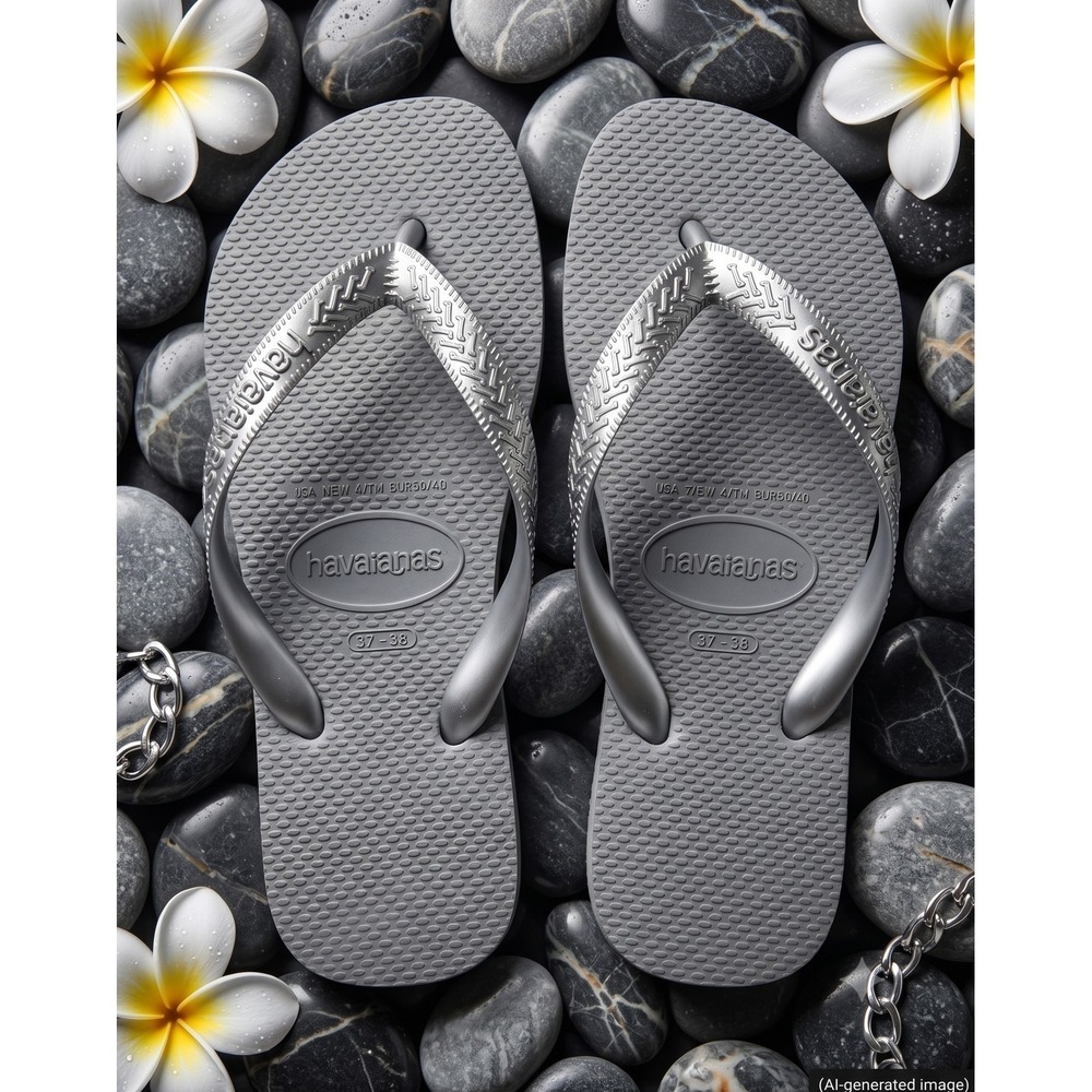 TOPS0004 | W's 7/8 | Havaianas TOP METALLIC flip flops / sandals